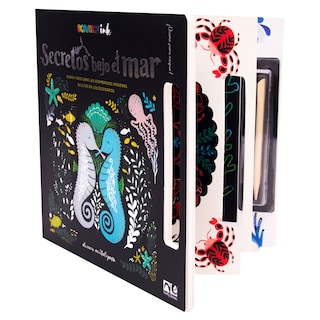 Foto 3 | Foto 3 | Libro de Dibujo Secretos Bajo el Mar - Novelty Multicolor
