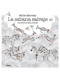 Foto 1 | Foto 1 | Sabana Salvaje Millie Marotta Blume Tapa Blanda