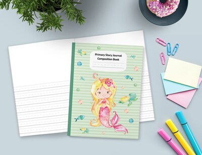 Foto 2 | Foto 2 | Libro De Composición Mermaid Kaia Primary Story Journal K-2 - Venta Internacional.