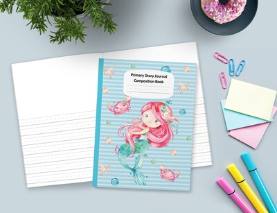 Foto 2 | Foto 2 | Libro De Composición Mermaid Naia Primary Story Journal K-2 - Venta Internacional.