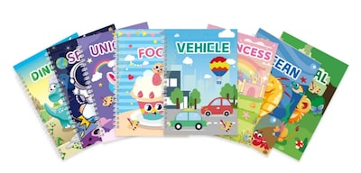Foto 1 | Foto 1 | Kit Creativo Xtellar De 24 Dibujos Para Colorear Con Pinceles De Acuarela - Explora Y Aprende Con Arte
