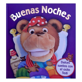 Foto 1 | Foto 1 | Buenas Noches Libro Divo Pasta Dura Púrpura
