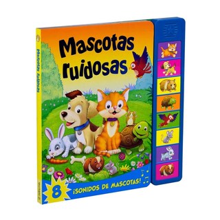 Foto 1 | Foto 1 | Libro Infantil Con Sonidos: Mascotas Ruidosas