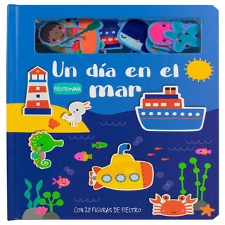 Foto 1 | Foto 1 | Fieltromanía: Un Día En El Mar (libro Infantil)