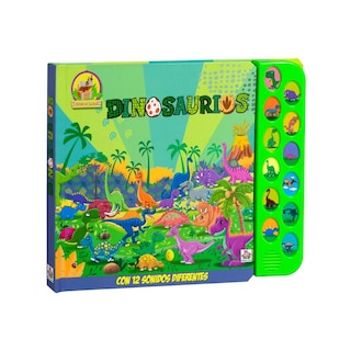Foto 1 | Foto 1 | Libro Infantil Tesoro De Sonidos: Los Dinosaurios