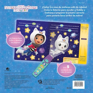 Foto 3 | Foto 3 | Libro Linterna ¡ciencia Brillante! Gabby's Dollhouse