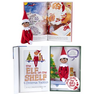 Foto 1 | Foto 1 | Tradición Navideña: El Niño Explorador Elf On The Shelf Con Ojos Marrones - Venta Internacional.