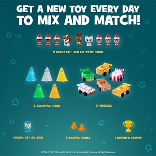 Foto 5 | Foto 5 | Calendario De Adviento The Elf On The Shelf Sweet Spinners Kids 3+ - Venta Internacional.