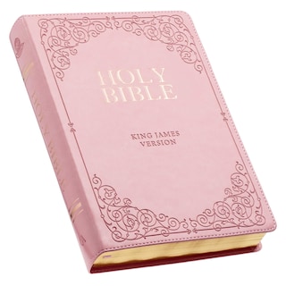 Foto 1 | Foto 1 | Impresión Gigante Kjv De Bible Christian Art Gifts, Tamaño Completo, Rosa - Venta Internacional.