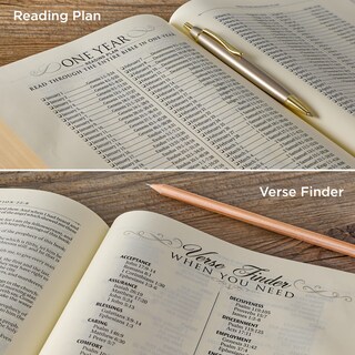 Foto 4 | Foto 4 | Bible Christian Art Gifts Kjv Holy, Piel Sintética Con Estampado Grande - Venta Internacional.