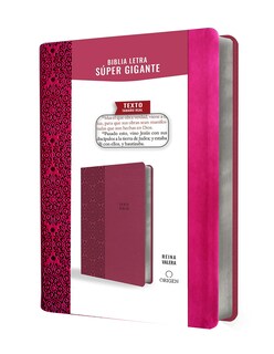 Foto 2 | Foto 2 | Biblia Reina Valera Letra Súper Gigante, Símil Piel Fucsia