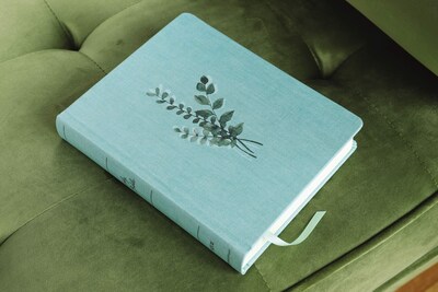 Foto 4 | Foto 4 | Bible Niv Journal The Word, Tapa Dura De Doble Columna, Verde Azulado - Venta Internacional.