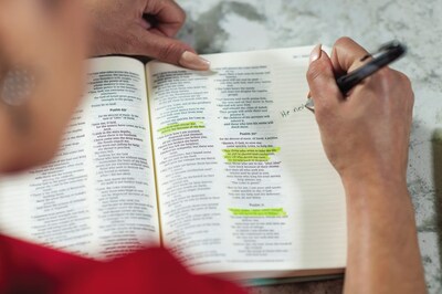 Foto 6 | Foto 6 | Bible Niv Journal The Word, Tapa Dura De Doble Columna, Verde Azulado - Venta Internacional.
