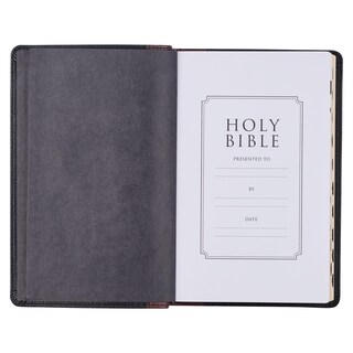 Foto 6 | Foto 6 | Libro Christian Art Gifts Kjv Holy Bible De Piel De Plena Flor - Venta Internacional.