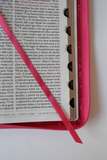 Foto 7 | Foto 7 | Biblia Reina Valera 1960 Letra Grande. Símil Piel Fucsia, Cremallera, Índice, Ma Nual/biblia En Espa - Venta Internacional.