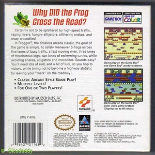 Foto 2 | Foto 2 | Reacondicionado Videojuego Frogger Hasbro Para Múltiples Consolas Retro - Venta Internacional.