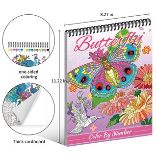 Foto 2 | Foto 2 | Libros Para Colorear Kalysky Relaxation Adult Colorea Por Números - Venta Internacional.