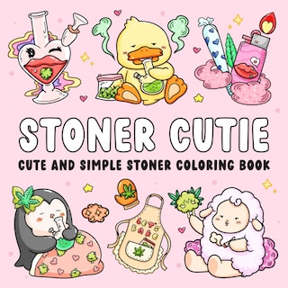 Foto 1 | Foto 1 | Libro Para Colorear Publicado De Forma Independiente Stoner Cutie Adults - Venta Internacional.