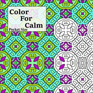Foto 1 | Foto 1 | Libro Para Colorear Genérica, Tamaño Bolsillo, Para Adultos Tranquilos - Venta Internacional.