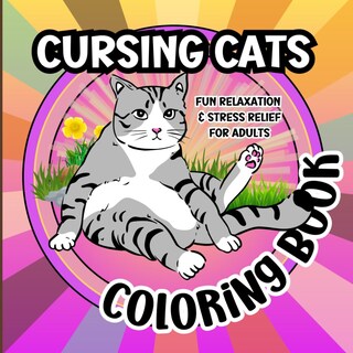 Foto 1 | Foto 1 | Libro Para Colorear Genérica Maldiciendo Gatos Para Adultos Con Memes De Gatos Jurando - Venta Internacional.