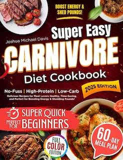 Foto 1 | Foto 1 | Libro De Cocina Dieta Carnívora Súper Fácil, Sin Esfuerzo Y Alta En Proteínas - Venta Internacional.