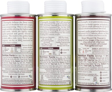 Foto 2 | Foto 2 | Set De Aceite La Tourangelle De Nuez Tostada  Aguacate Y Sésamo 250 Ml - Venta Internacional.