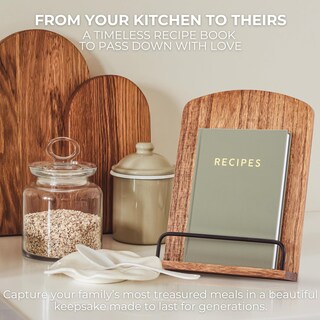 Foto 2 | Foto 2 | Libro De Recetas Zicoto Aesthetic Waterproof Con Tabla De Conversión - Venta Internacional.