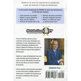 Foto 2 | Foto 2 | ¡Despierta tu Metabolismo! 365 Tips para Restaurar Mejorar y Apoyar el Metabolismo