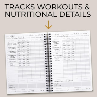 Foto 3 | Foto 3 | Agenda De Ejercicios Y Libro De Registro Zicoto Ultimate De Fitness Journal - Venta Internacional.
