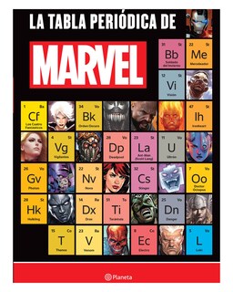 Foto 1 | Foto 1 | Libro ''la Tabla Periódica De Marvel''