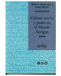 Foto 1 | Foto 1 | Libro '' Cultura Escrita Y Poder En El Mundo Antiguo''