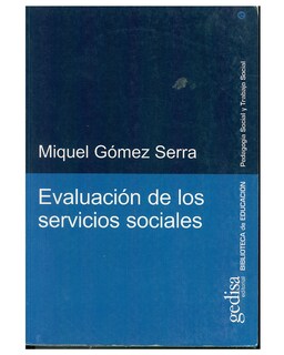 Foto 1 | Foto 1 | Libro '' Evaluación De Los Servicios Sociales''