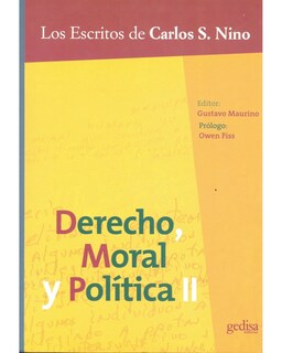 Foto 1 | Foto 1 | Libro '' Derecho, Moral Y Política Vol. Ii''