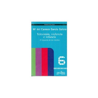 Foto 1 | Foto 1 | Libro Televisión, Violencia e Infancia Gedisa María del Carmen García Galera
