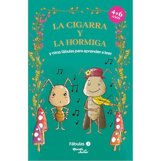 Foto 1 | Foto 1 | Libro Fábulas 3 La Cigarra y La Hormiga y Otras Fábulas para Aprender a Leer