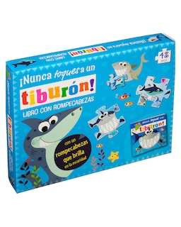 Foto 1 | Foto 1 | Libro ''libro Con Rompecabezas: ¡nunca Toques A Un Tiburon!''