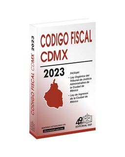 Foto 1 | Foto 1 | Libro ''código Fiscal De La Ciudad De México Económico 2023''