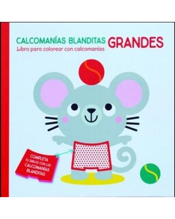 Foto 1 | Foto 1 | Libro ''calcomanías Blanditas Grandes: Ratón.''