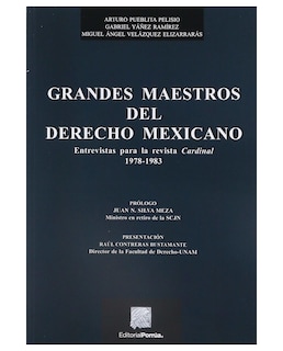 Foto 1 | Foto 1 | Libro Grandes Maestros Del Derecho Mexicano- Editorial Porrúa - Pueblita Pelisio, Arturo