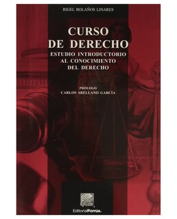Foto 1 | Foto 1 | Libro Curso De Derecho- Editorial Porrúa - Bolaños Linares, Rigel