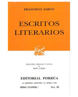 Foto 1 | Foto 1 | Libro Escritos Literarios- Editorial Porrúa - Zarco, Francisco