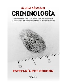 Foto 1 | Foto 1 | Libro Manual Básico De Criminología- Pinolia - Ros Cordón, Estefanía
