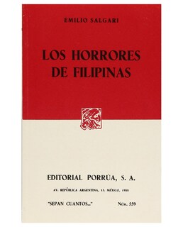 Foto 1 | Foto 1 | Libro Los Horrores De Filipinas- Editorial Porrúa - Salgari, Emilio