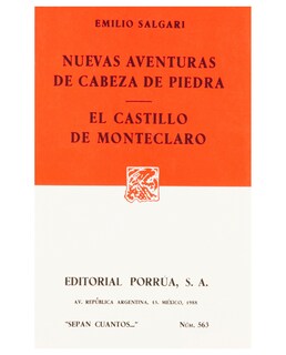 Foto 1 | Foto 1 | Libro Nuevas Aventuras De Cabeza De Piedra · El Castillo De Montecarlo- Editorial Porrúa - Salgari Gradara