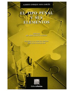 Foto 1 | Foto 1 | Libro El Tipo Penal Y Sus Elementos- Editorial Porrúa - Nava Garcés, Alberto Enrique