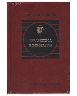 Foto 1 | Foto 1 | Libro Compendio De Terapéutica Homeopática- Editorial Porrúa - Vannier, León