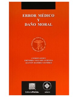 Foto 1 | Foto 1 | Libro Error Médico Y Daño Moral- Editorial Porrúa - Salgado Ledesma, Eréndira