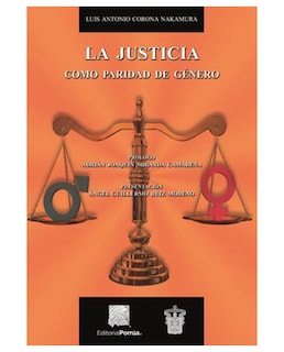 Foto 1 | Foto 1 | Libro La Justicia Como Paridad De Género- Editorial Porrúa - Corona Nakamura, Luis Antonio