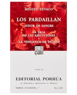 Foto 1 | Foto 1 | Libro Los Pardaillan Tomo Iii: Sudor De Sangre- Editorial Porrúa - Zévaco, Miguel