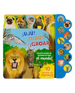 Foto 1 | Foto 1 | Libro Infantil: 10 Sonidos De Dinosaurios Uju Miau Groar- Advanced - Varios Autores